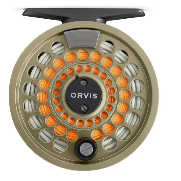 Orvis Battenkill Click carrete de mosca bronce