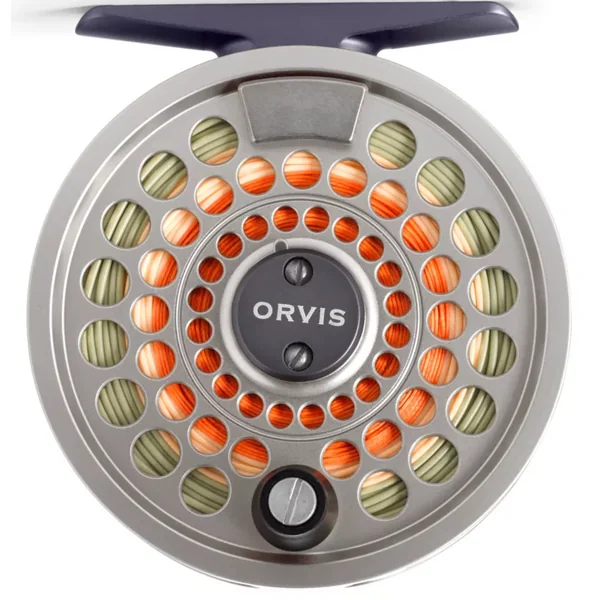 Orvis Battenkill Click carrete de mosca plata