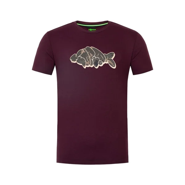 Outline - Camiseta - Burdeos