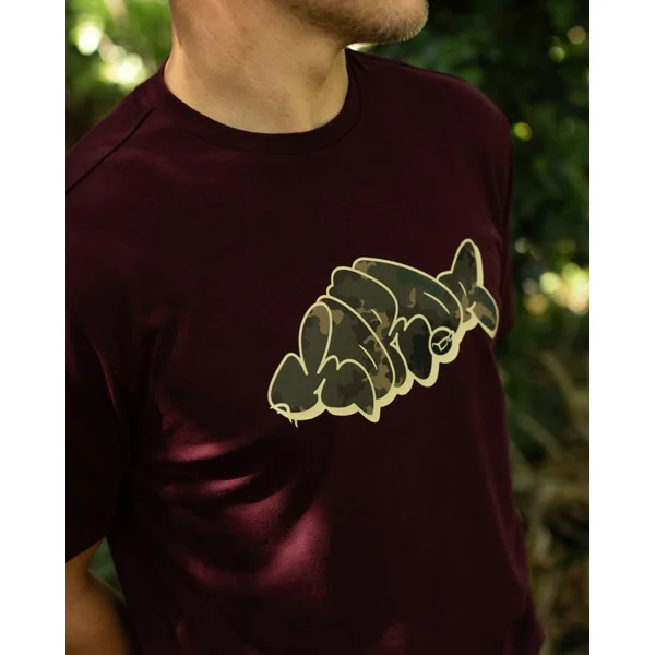 Outline - Camiseta - Burdeos - Imagen 3