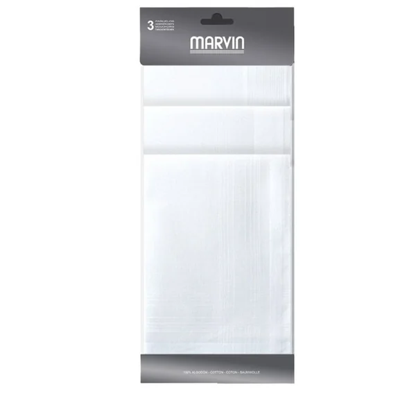 Pack 3 Pañuelos Clásicos Marvin para Caballero