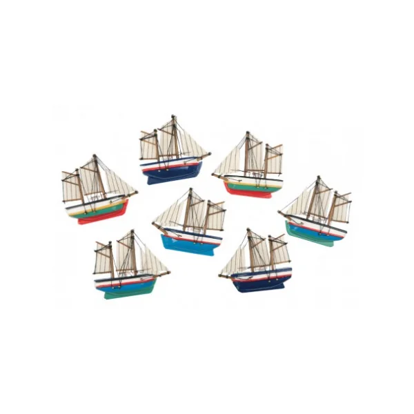 Pack de 12 imanes Goleta