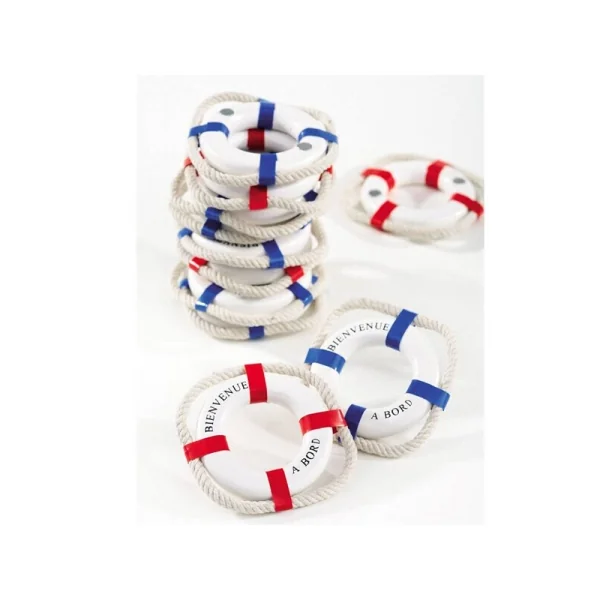 Pack de 12 Imanes salvavidas Bienvenue a Bord