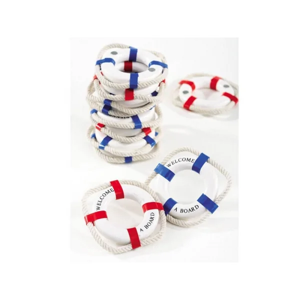 Pack de 12 Imanes salvavidas Welcome Aboard