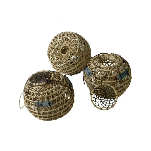 Pack de 3 nasas de pesca