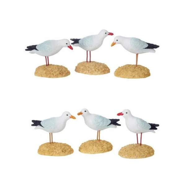 Pack de 6 figuras GAVIOTAS