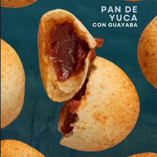 Pan de Yuca De Mermelada De Guayaba 6 Und - Imagen 2