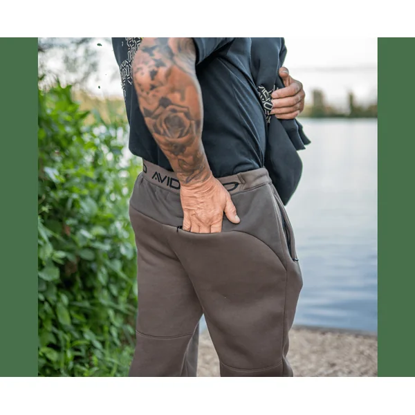 Pantalones Joggers Compuestos - Marrón - Imagen 8