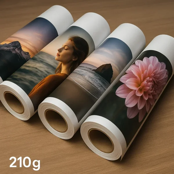 Papel Fotoglossy SemiMate 210gr | Calidad Sublime