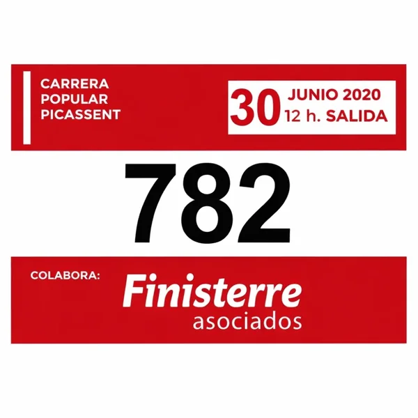 Papel Para Dorsales 90gr | Acabado Espectacular