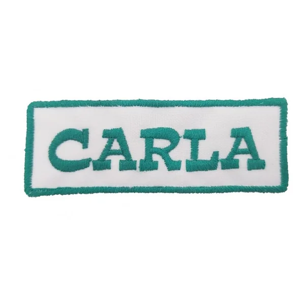 Parche Bordado de Nombre Personalizable Reutilizable - Imagen 5