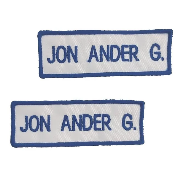 Parche Bordado de Nombre Personalizable Reutilizable - Imagen 8