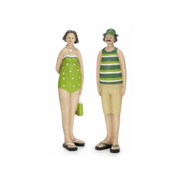 Pareja de bañistas 28cm - Imagen 2
