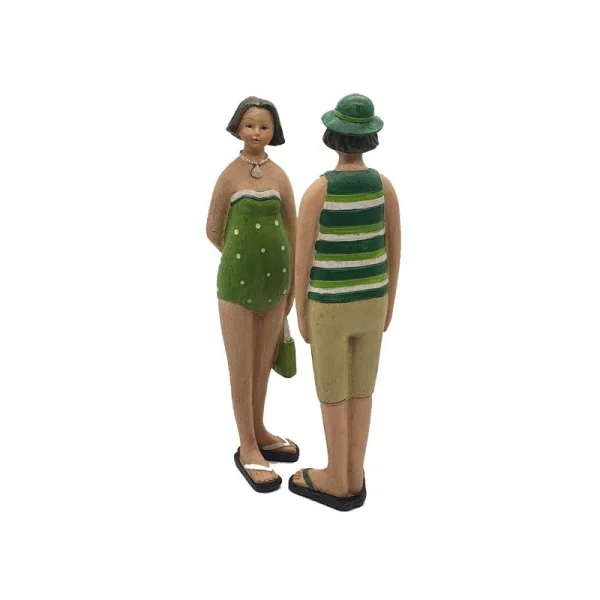 Pareja de bañistas 28cm - Imagen 3