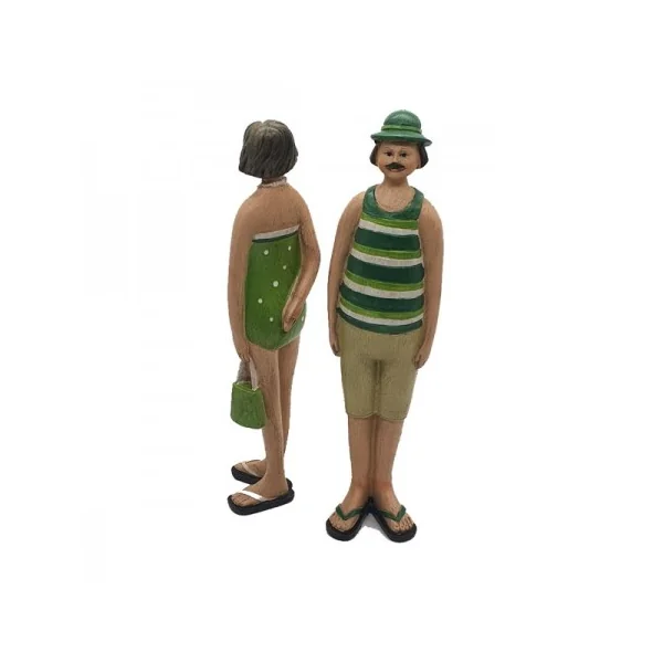 Pareja de bañistas 28cm - Imagen 4
