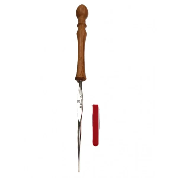 Pasador de Bolillo 0.6mm con Aguja de Ganchillo