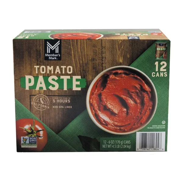 Paste de Tomate 12 Latas Member's Mark Tomate Paste 2.04kg