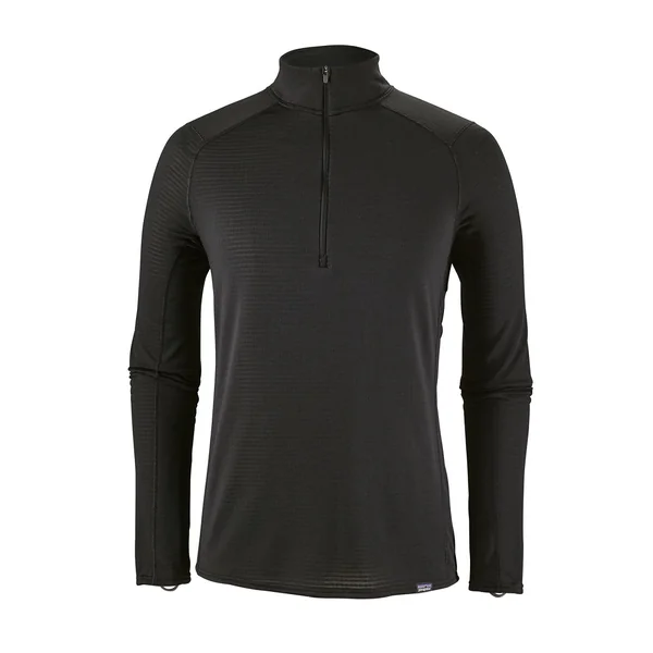Patagonia Capilene Thermal Weight Zip-Neck Top BLK