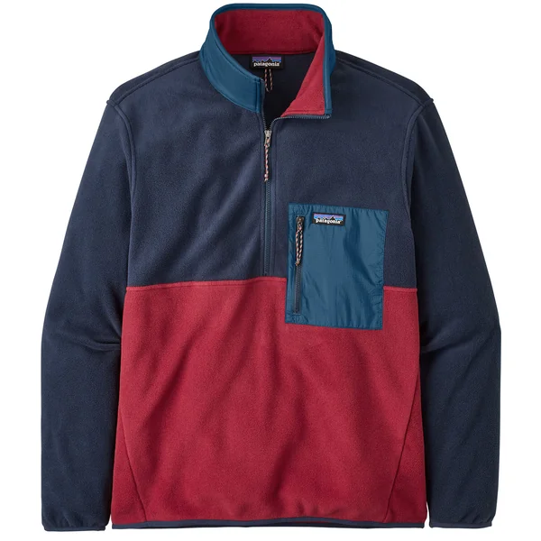 Patagonia M's Microdini 1/2 Zip P/O Fleece Pullover WAX