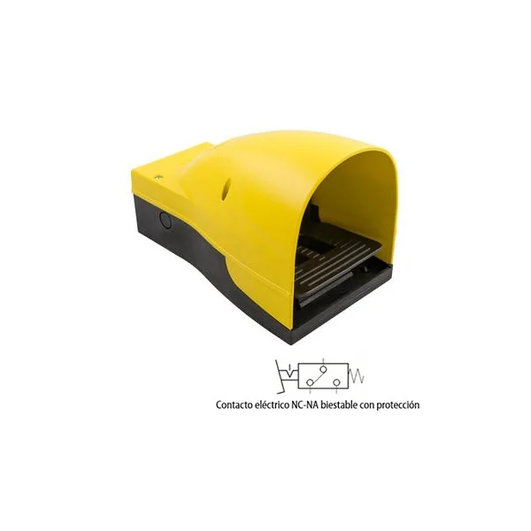 PEDAL ELÉCTRICO BIESTABLE CON PROTECCIÓN REF. 06V8 AIGNEP