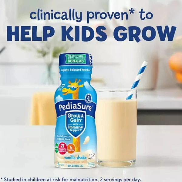 Pediasure 24 Und Includes Optigro Plus Shake Vanilla - Imagen 2