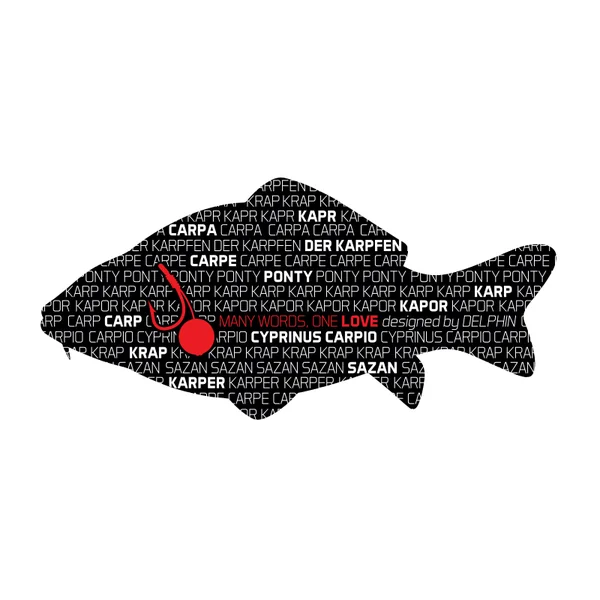 Pegatina CARPA línea Words