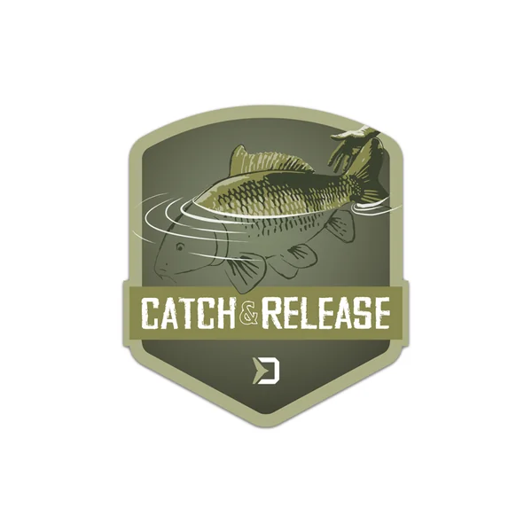 Pegatina Delphin CATCH and RELEASE