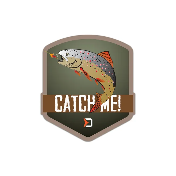Pegatina Delphin CatchME! TRUCHA
