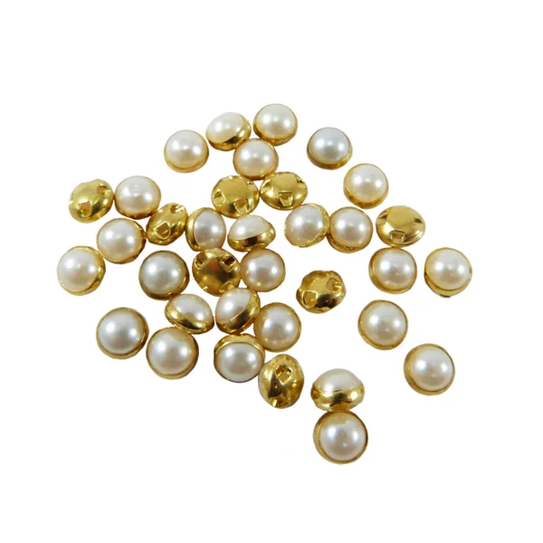Perlas de Coser con Base Dorada - Imagen 2