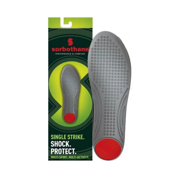 Plantilla sorbothane single strike