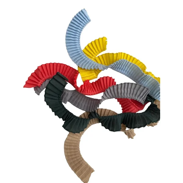 Plisado Algodón Remallado 3cm - Imagen 3