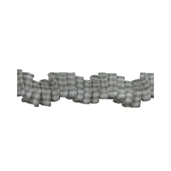 Plisado zig-zag vichi gris 1 cm