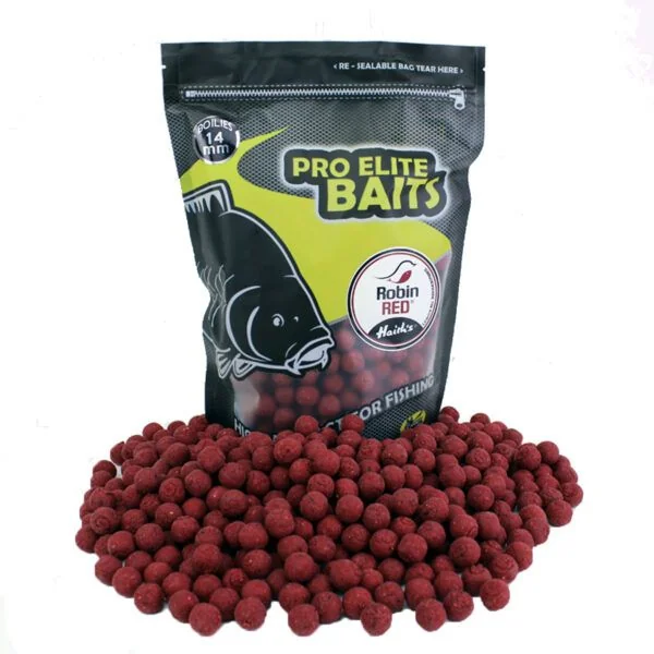 Pro Elite Baits Boilies Classic Robin Red 14mm 800gr - Imagen 2