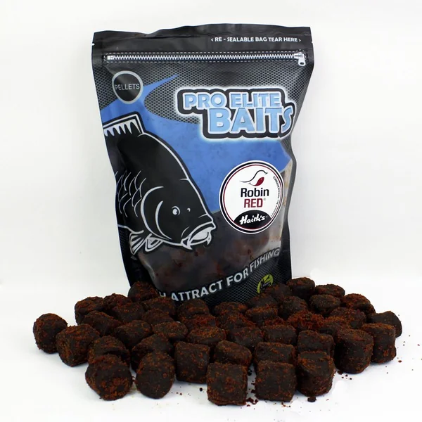 Pro Elite Baits Robin Red Attractor Pellets Drilled 14-20mm 800gr
