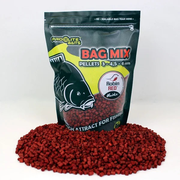 Pro Elite Baits - Robin Red Bag Mix Pellets 3-4-6mm