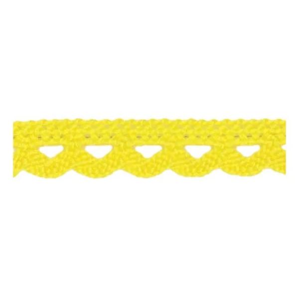 Puntilla de Hilo con Ondas - Encaje Estrecho de 1.1cm