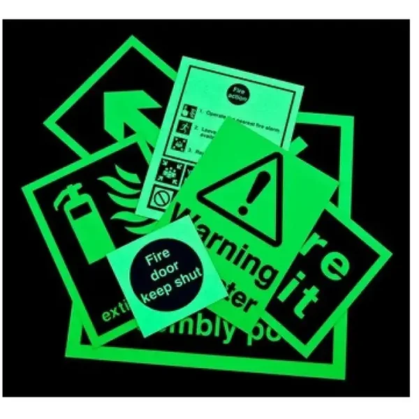 PVC Fotoluminiscente Para Señalización de Emergencia