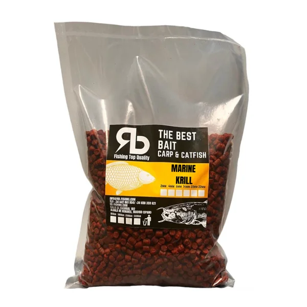 RB Baits Pellet Marine Krill 6mm 5000gr