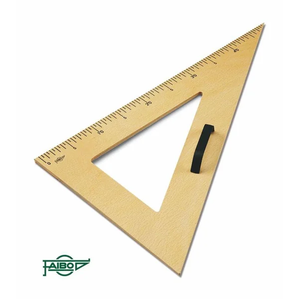 Regla Cartabón Faibo 50cm
