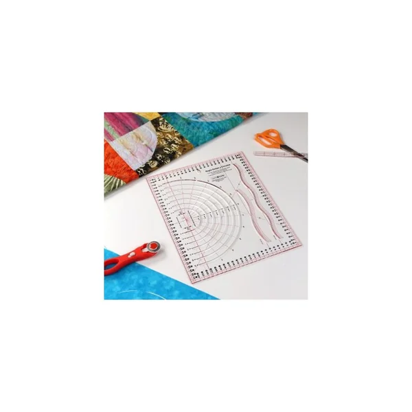 Regla Ondas y Círculos Sew Easy - Imagen 3