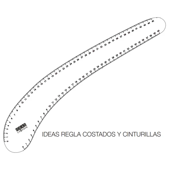 Regla para Cadera y Tiros 45cm Ideas