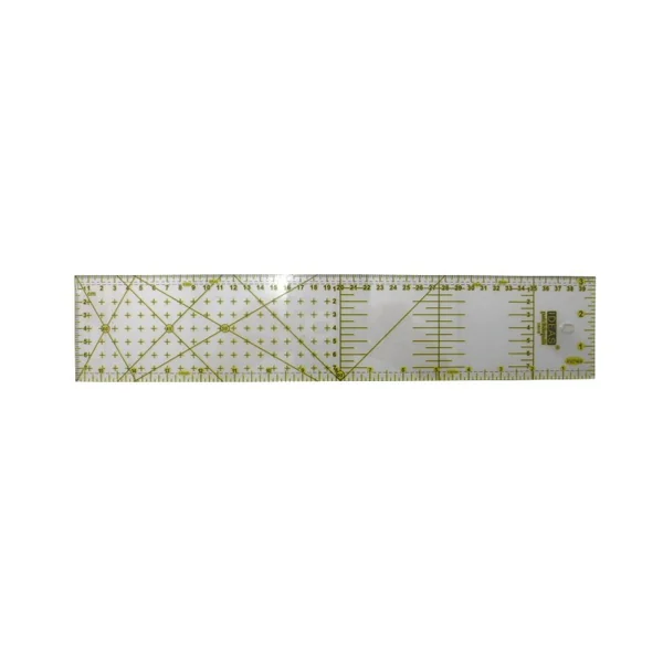 Regla rectangular para patchwork en centímetros y pulgadas - Imagen 4
