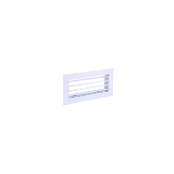 Rejilla Aluminio Simple Deflexión Horizontal Aire Acondicionado