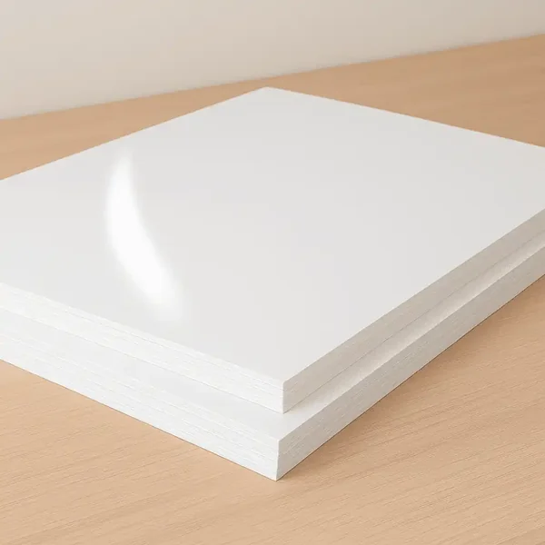 Renovado PVC Brillo 2 Caras Blanco | MerkaPrinter España