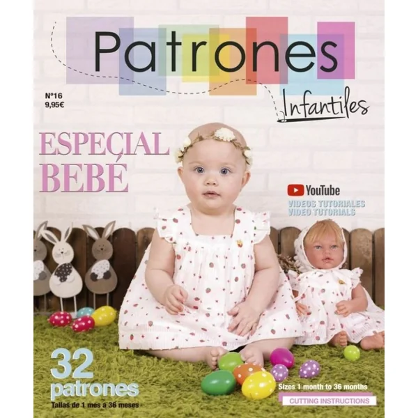 Revista Patrones Infantiles Nº16 - Especial Bebé