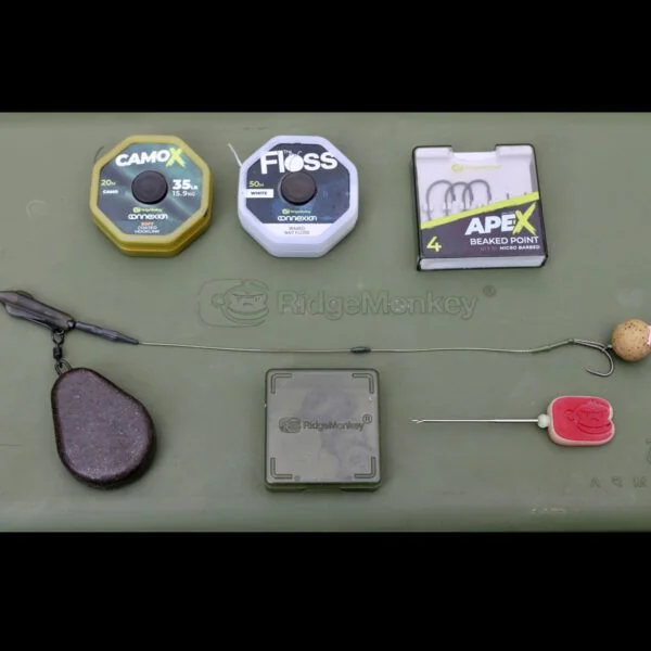 RidgeMonkey Connexion CamoX Soft Coated Hooklink 35lb - Imagen 3