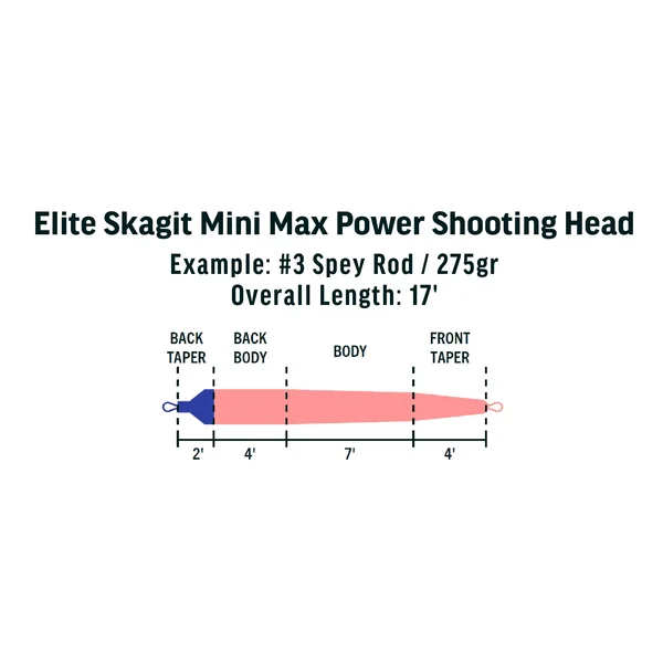 Rio Elite Skagit Mini Max Shooting head - Imagen 2