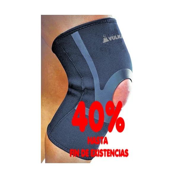 Rodillera vulkan neopreno 3mm rotula libre