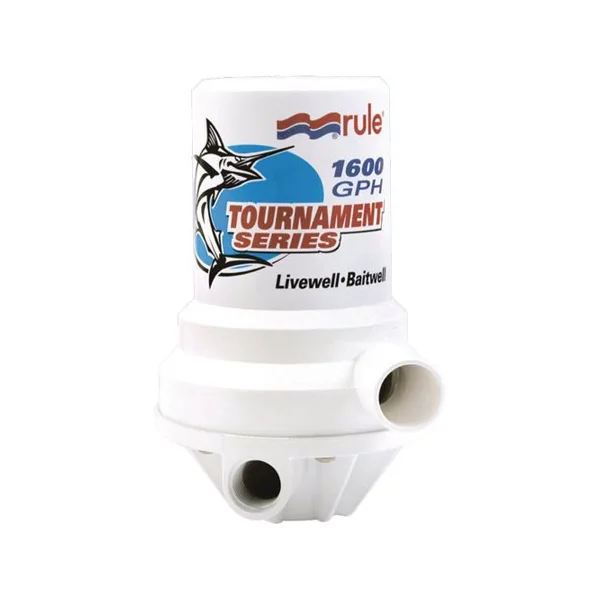 Rule bomba 1600 GPH modelo 29-209fdp - 12v Doble puerto