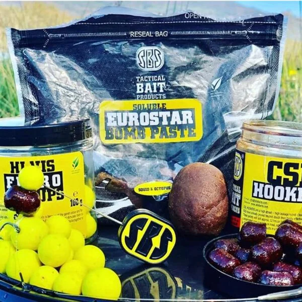 SBS Eurostar Soluble Bomb Paste Squid & Octopus 300gr - Imagen 3